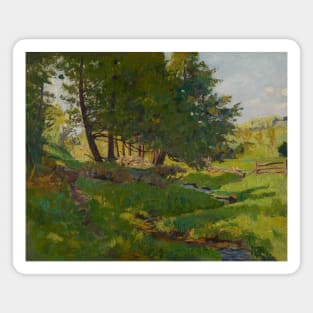 Summer near Beaupre by Maurice Cullen Magnet